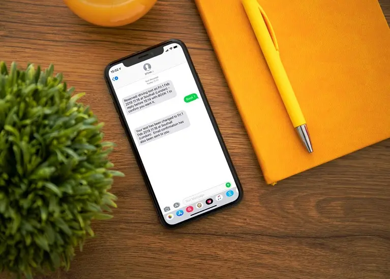 Every time we find you a driving test cancellation, we'll text and email you